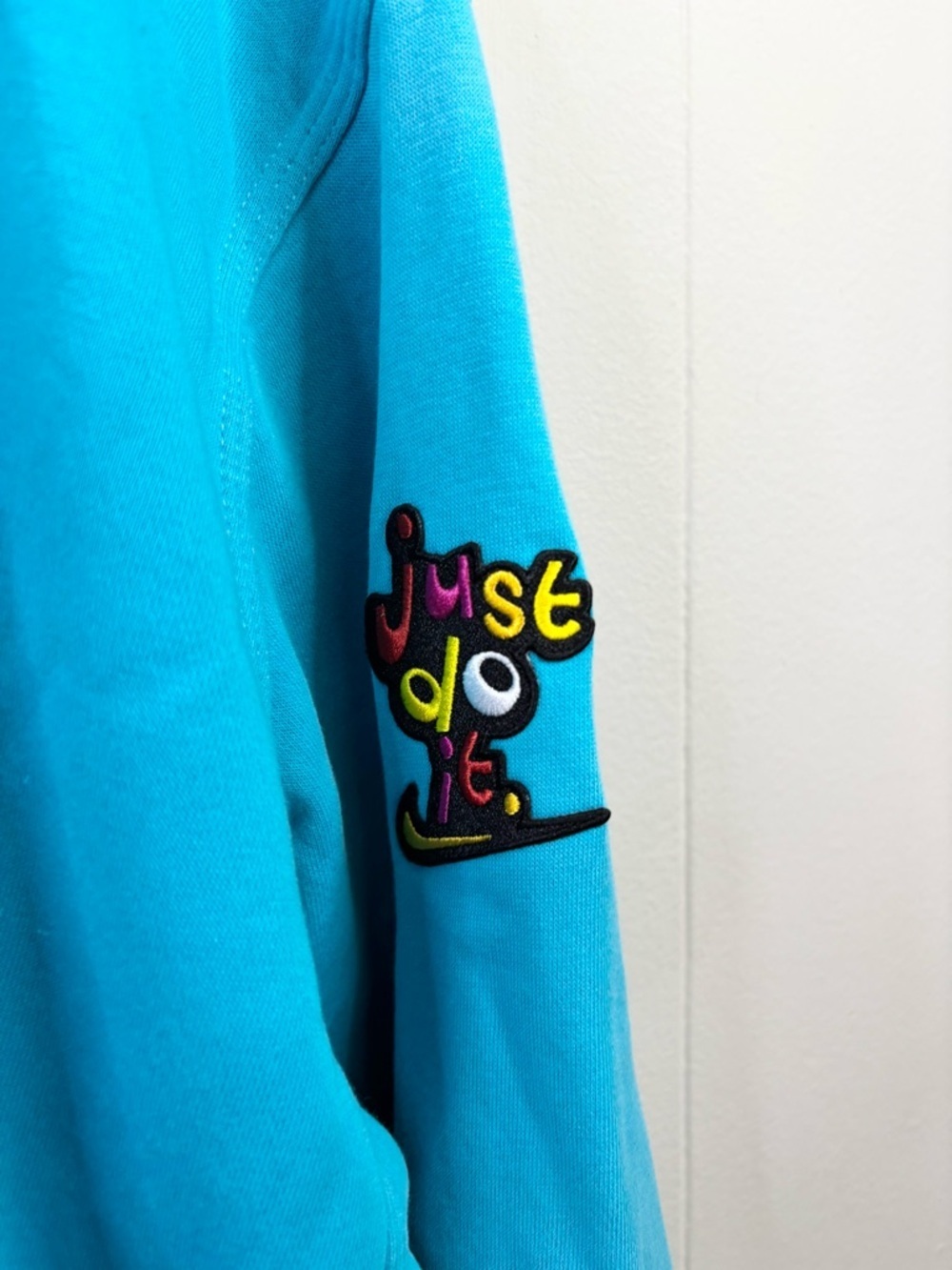 Nike blue pullover hoodie sweatshirt logo graphic size XL youth unisex - Picture 2 of 7